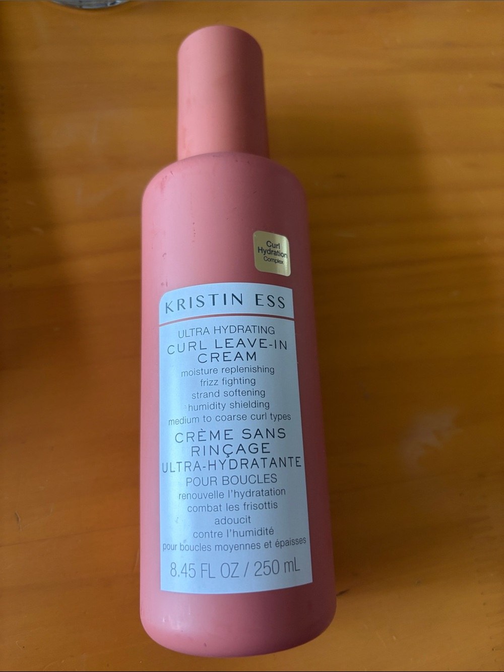 Kristin Ess Ultra Hydrating Curl Leave-In Cream — Pink